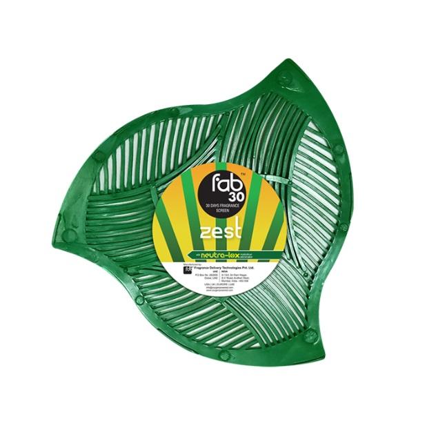 Fab 30 Fragrance Splash Urinal Screen Deodorizer  - Zest Scent