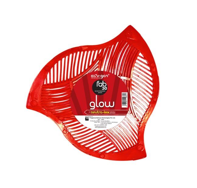 Fab 30 Fragrance Splash Urinal Screen Deodorizer - Glow Scent