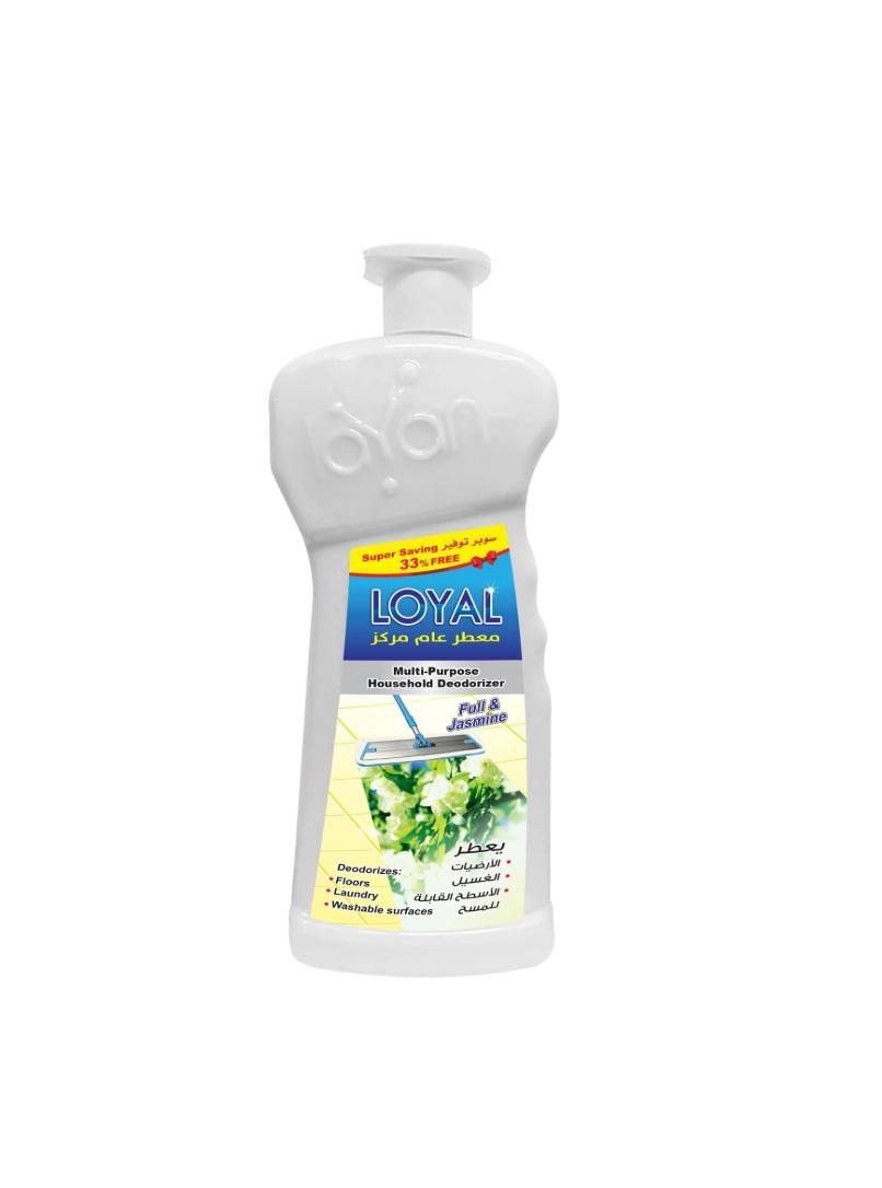 Loyal Multi-Purpose Household Deodorizer Concentrated Gel, Full & Jasmine Scent  - 2100 ml