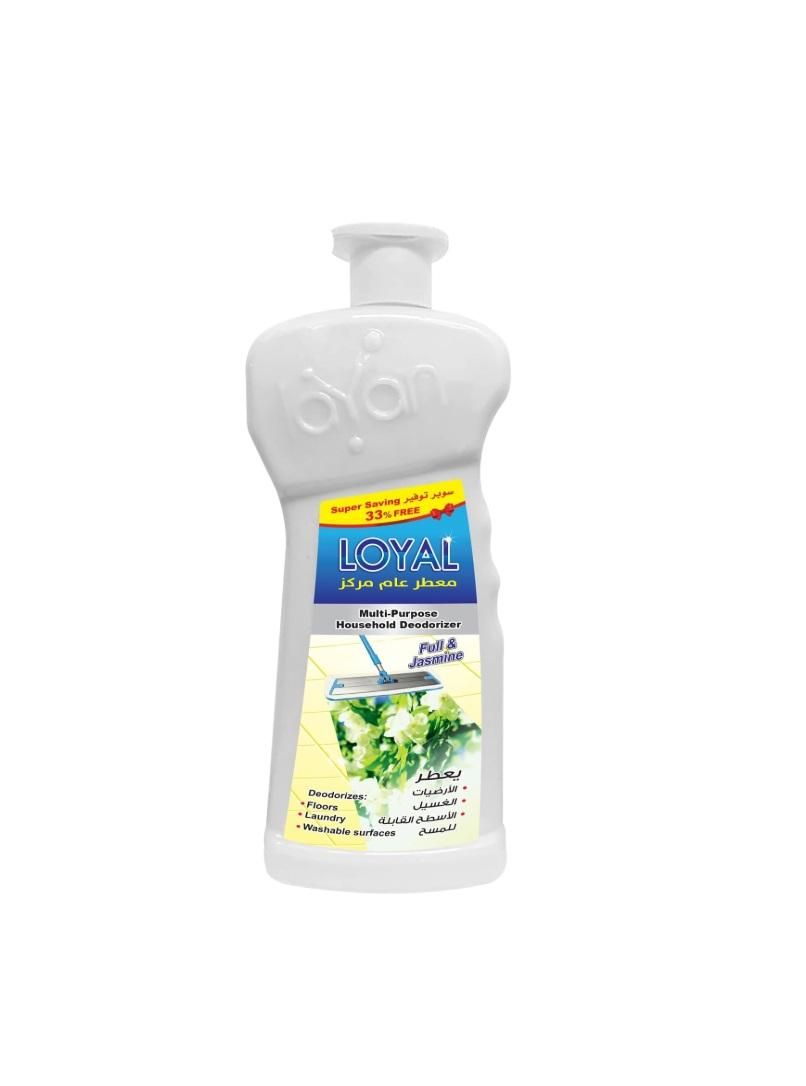 Loyal Multi-Purpose Household Deodorizer Concentrated Gel, Full & Jasmine Scent  - 2100 ml