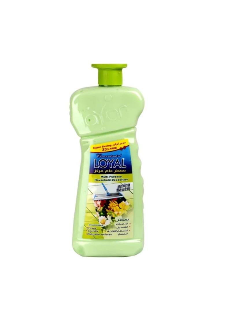 Loyal Multi-Purpose Household Deodorizer Concentrated Gel, Spring Flowers Scent  - 2100 ml