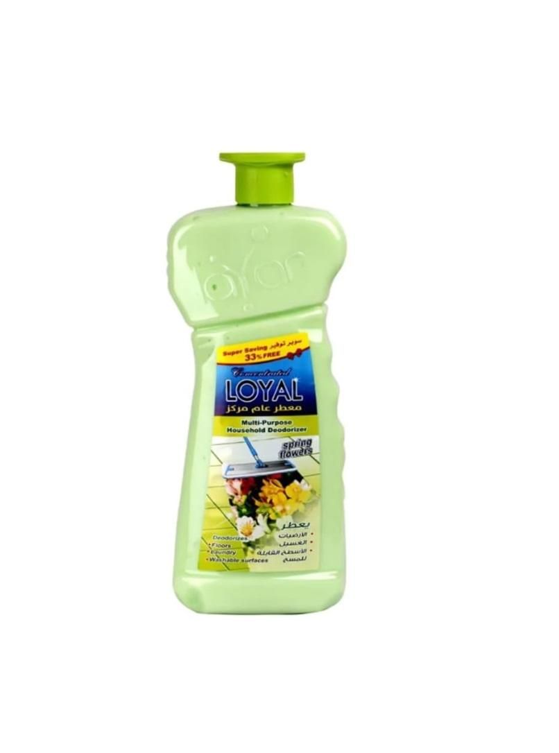 Loyal Multi-Purpose Household Deodorizer Concentrated Gel, Spring Flowers Scent  - 2100 ml