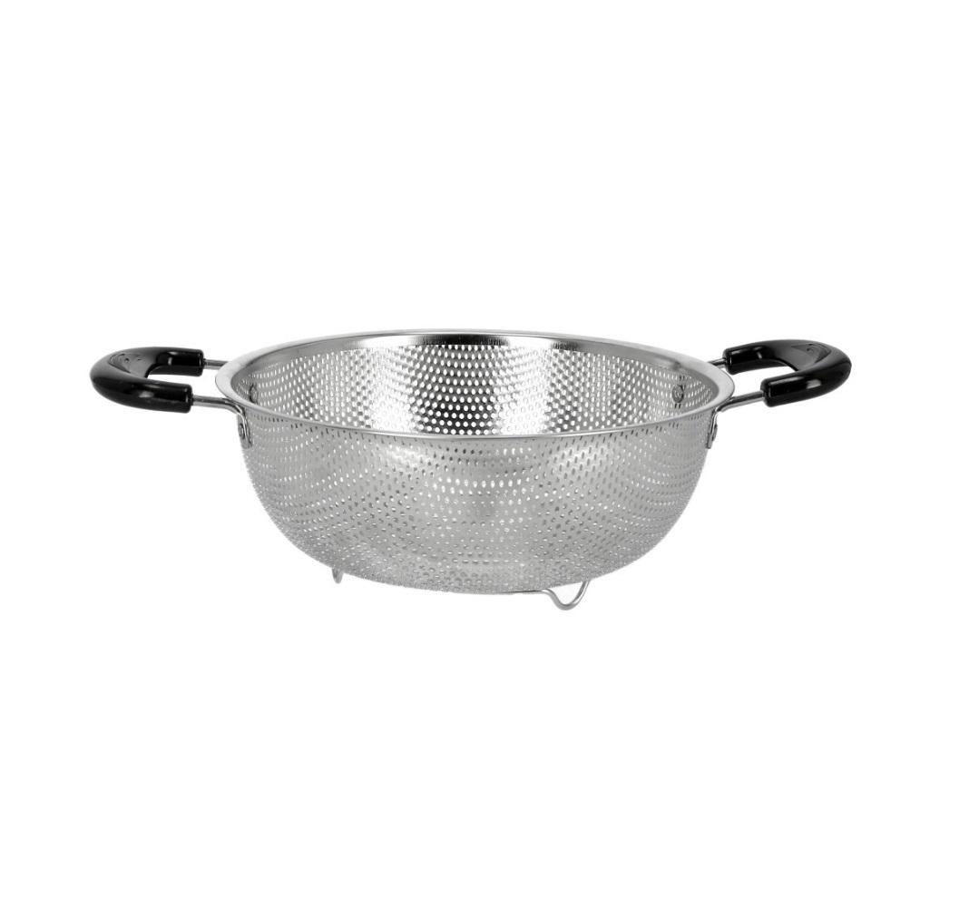 Royalford 28.5 cm Stainless Steel Micro-Perforated Colander, RF5405