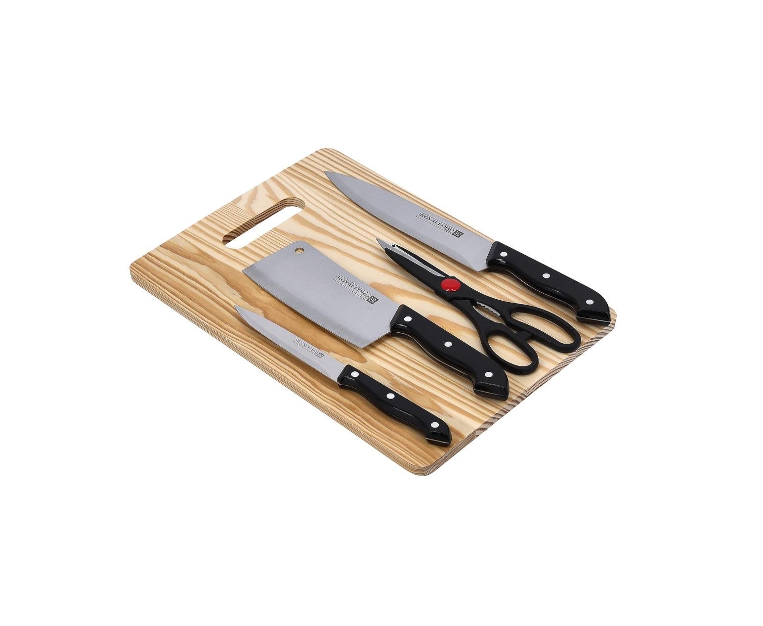 Royalford 5 PCS Deluxe Cutting Set, RF9946
