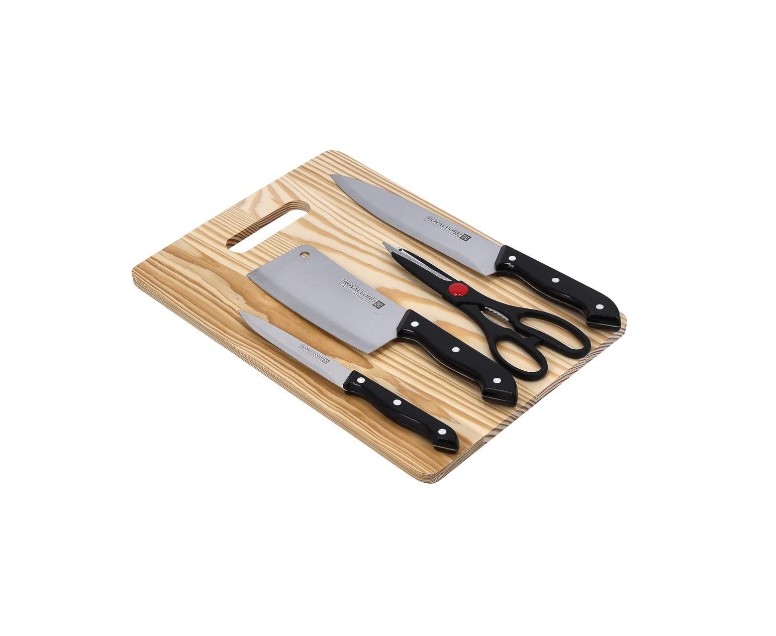 Royalford 5 PCS Deluxe Cutting Set, RF9946