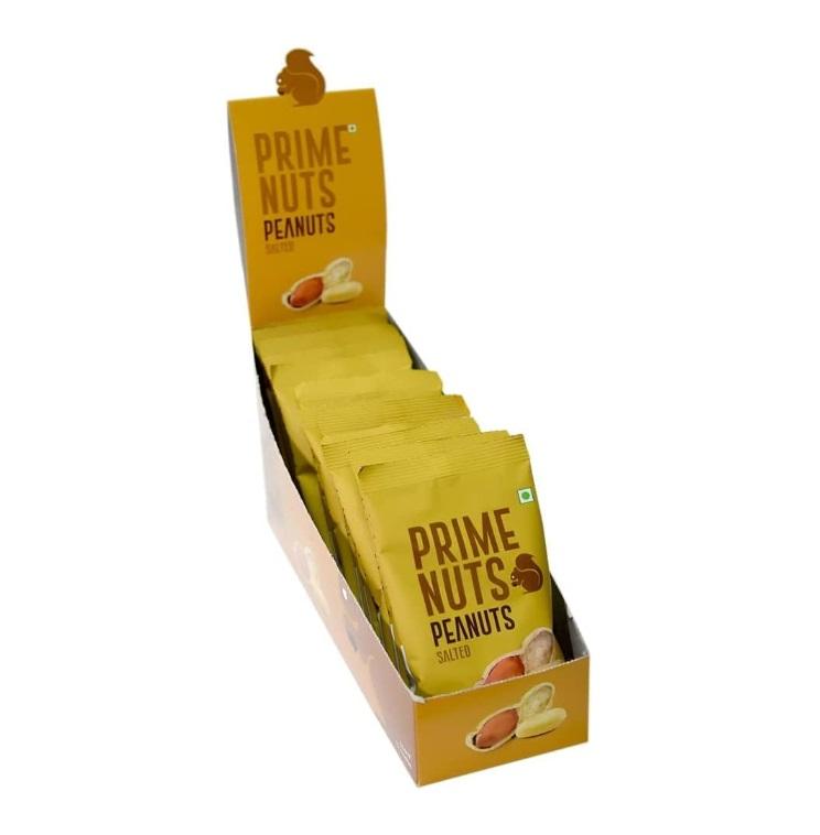 Prime Nuts, Salted Peanut - 25g x 12