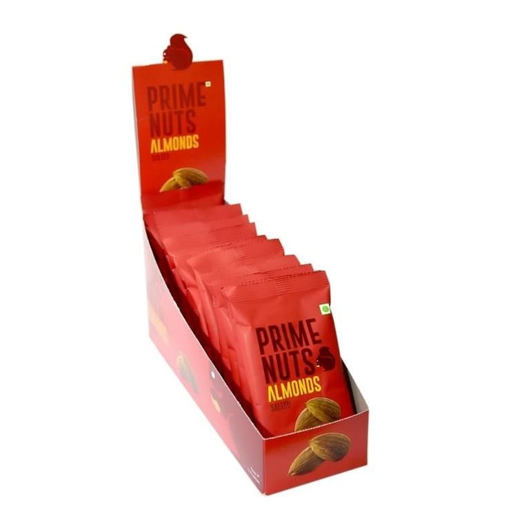 Prime Nuts, Salted Almonds - 20g x 12