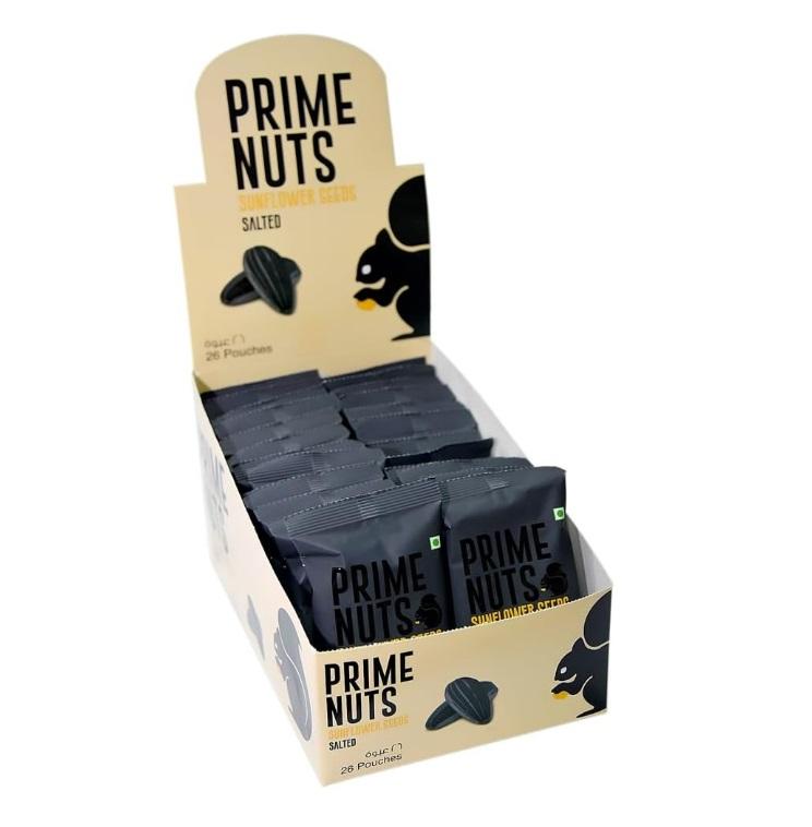 Prime Nuts, Salted Sunflower Seeds - 25g x 26