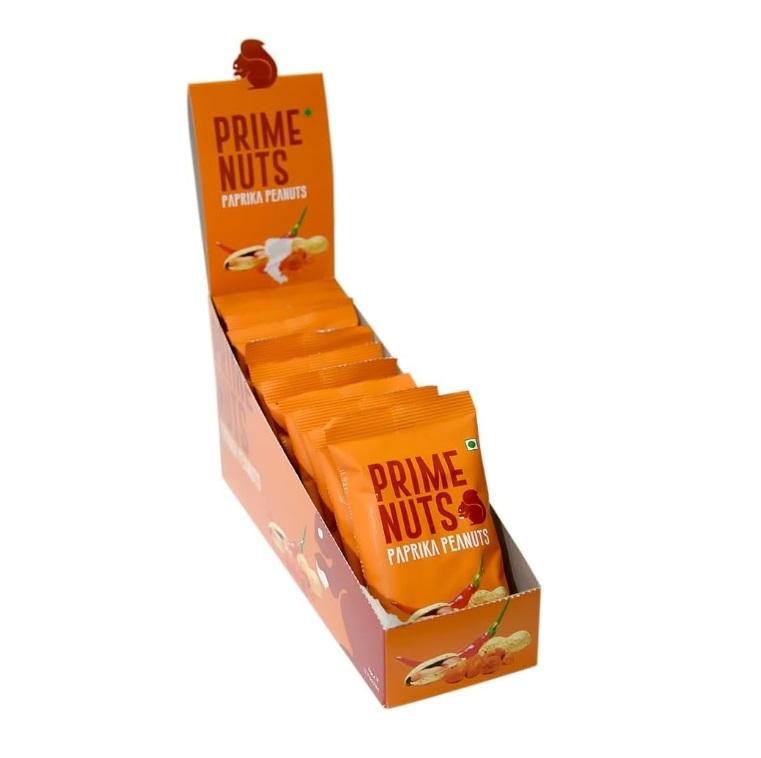 Prime Nuts, Paprika Peanut - 25g x 12