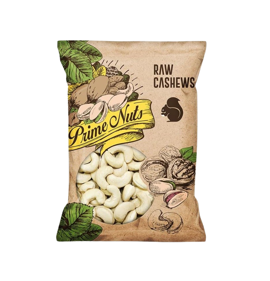 Prime Nuts, Raw Cashew - 175g x 24