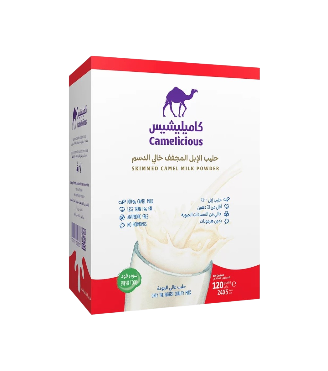 Camelicious Camel Milk Skimmed Powder - 5g x 24 sachet