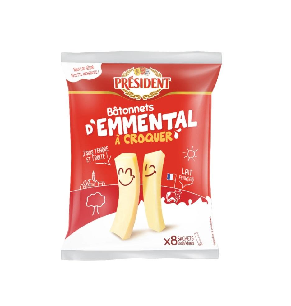President Emmental Stick - 108g