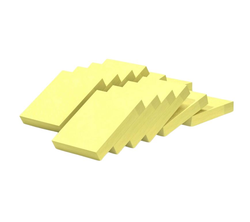 Sticky Notes, 1.5x2 in, 90 Sheets x 12