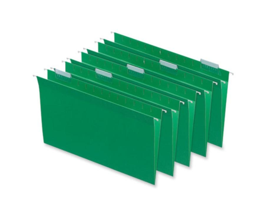 Hanging File A4, Green - 50 Pieces