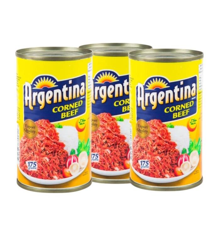 Argentina Corned Beef  - 175g x 3