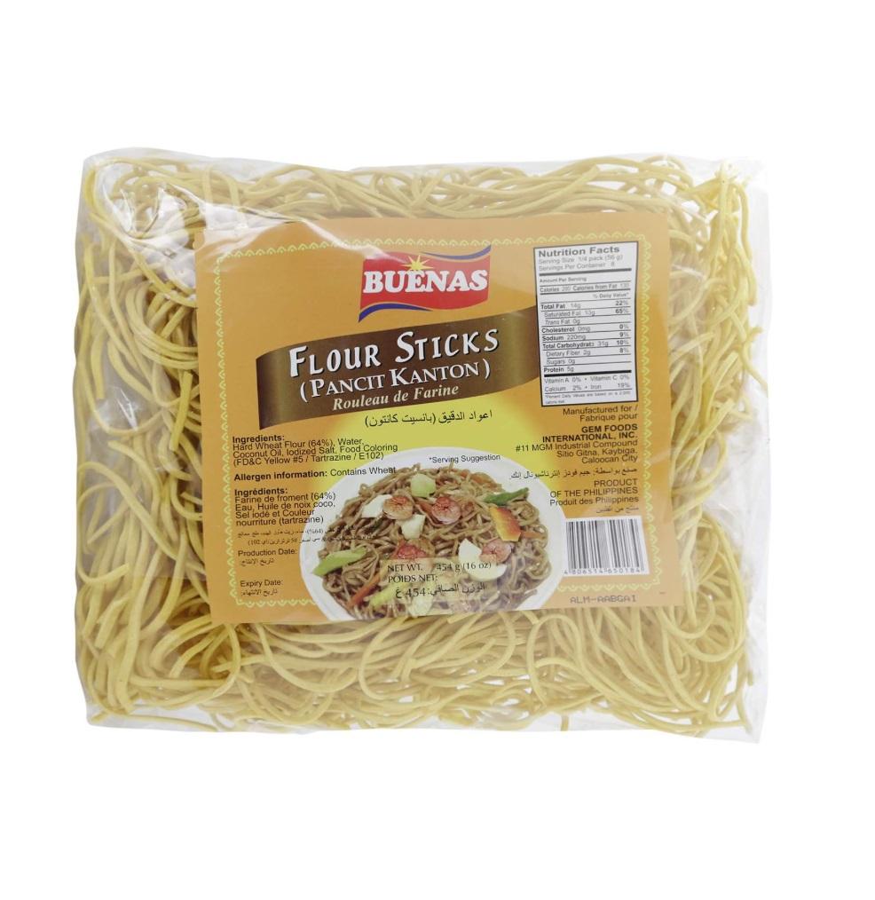Buenas Chinese Noodles Pansit Canton - 454g