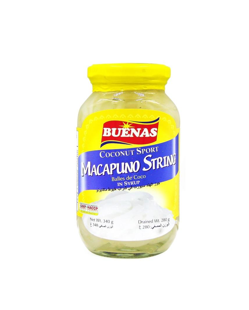Buenas Coconut Sport, Macapuno Strings - 340g