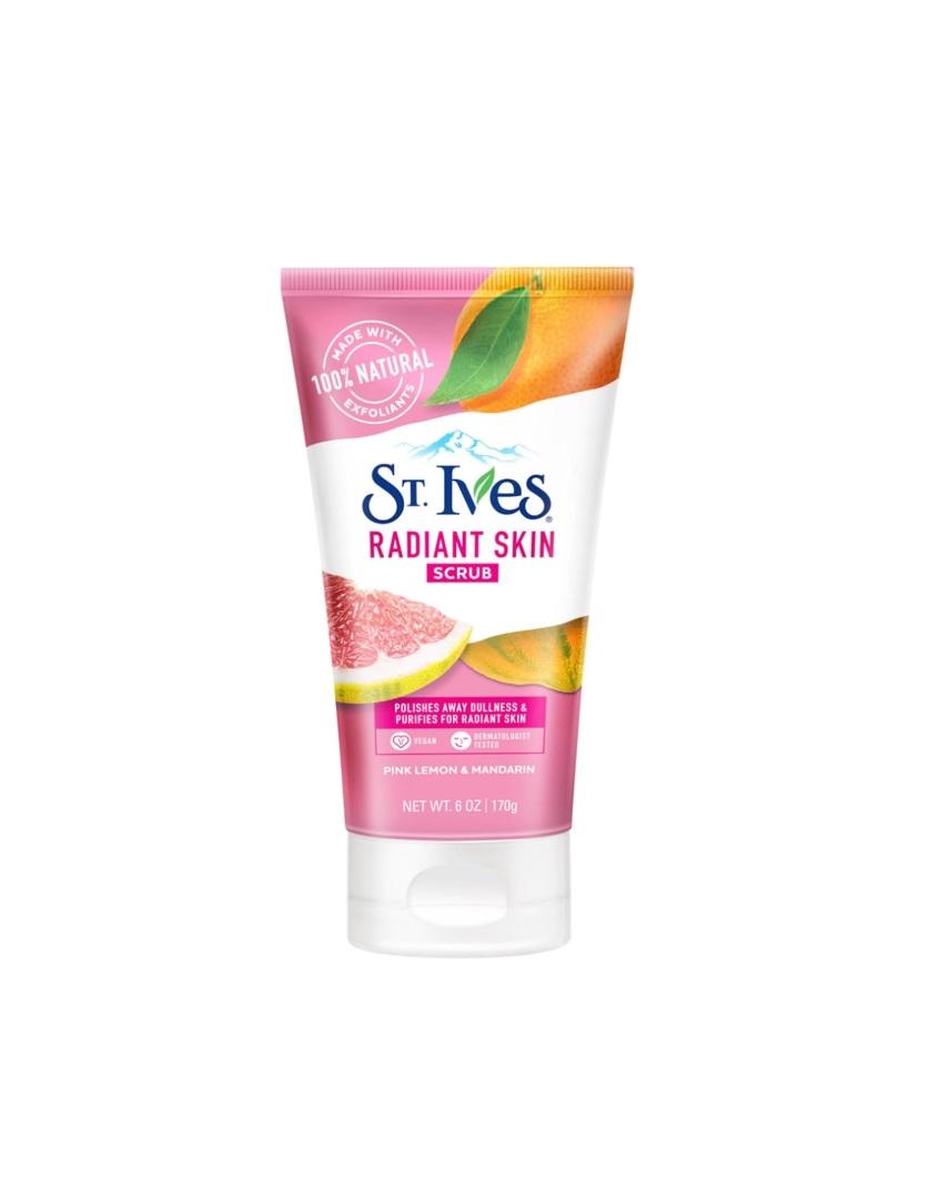 St. Ives Radiant Skin Pink Lemon & Mandarin Orange Face Scrub - 170g