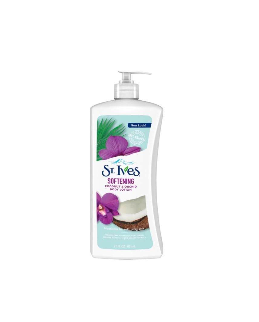St. Ives Softening Coconut & Orchid Body Lotion - 21 Oz