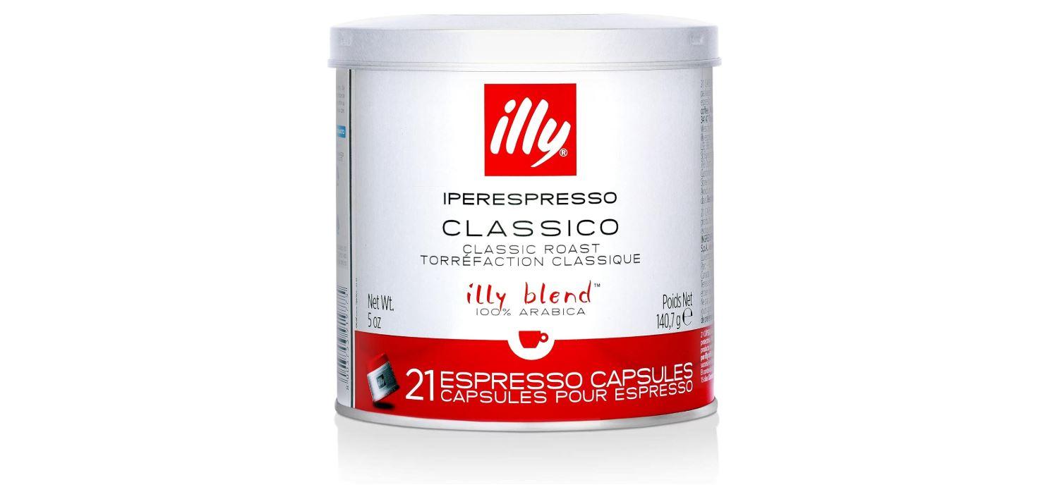 illy Iperespresso Classico Classic Roast Espresso Capsules - 140.7g