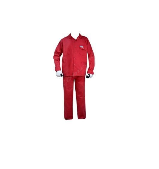 TOUGH EXCEL 100% Cotton Two Piece Work Uniform SET, 190 GSM Long Sleeves; Color Options Available - Size S - 5 XL