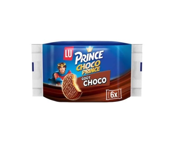LU Prince Chocolate Covered Biscuit - 28.5g (Pack of 6)
