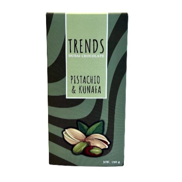 Trends Dubai Chocolate, Pistachio & Kunafa - 190g