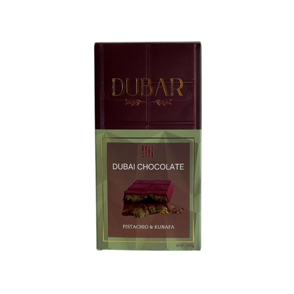 Dubar Dubai Chocolate, Kunafa & Pistachio - 190g