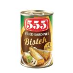 555 Fried Sardines Bistek - 155g