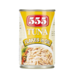 555 Tuna Flakes in Oil - 155g