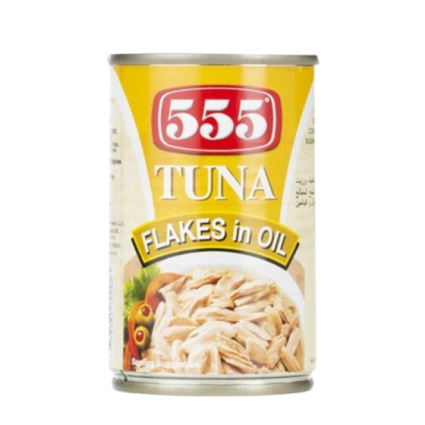 555 Tuna Flakes in Oil - 155g