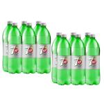 7Up Zero Sugar Softdrink, PET Bottle - 1.25 Liter x 12
