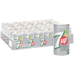 7Up Diet Softdrink, Can - 150 ml x 15