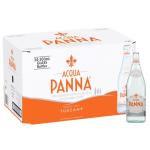 Acqua Panna Mineral Water, Glass Bottles - 500 ml x 24