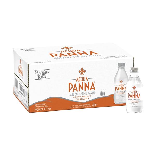 Acqua Panna Mineral Water, Plastic Bottles - 330 ml