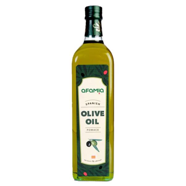 Afamia Pomace Olive Oil, Pet Bottle - 1 Liter