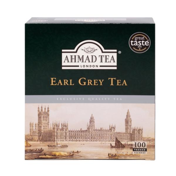 Ahmad Tea Earl Grey, Tagged - 100 bags