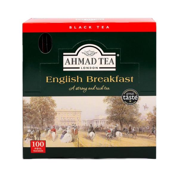 Ahmad Tea English Breakfast, Enveloped - 100 bags
