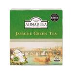 Ahmad Tea Jasmine Green Tea, Tagged - 100 bags