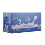 Al Rawabi Full Fat UHT Milk - 1 Liter (Pack of 12)