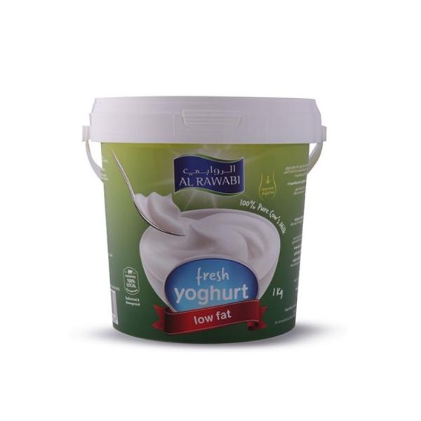 Al Rawabi Low Fat Yogurt - 1 kg