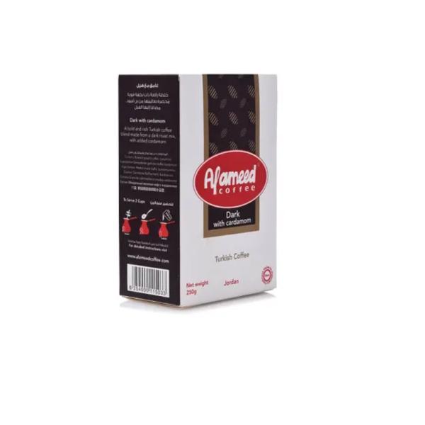 Alameed Coffee Dark With Cardamom - 250g