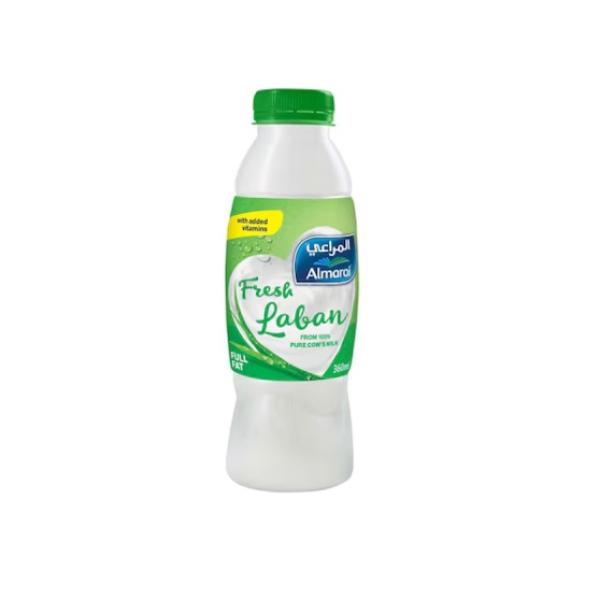 Almarai Laban Full Fat, Added Vitamins - 360 ml