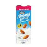 Almond Breeze Unsweetened Almond Milk - 1 Liter x 6