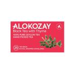 Alokozay Black Tea Thyme, Heat Seal Sachets - 25 bags