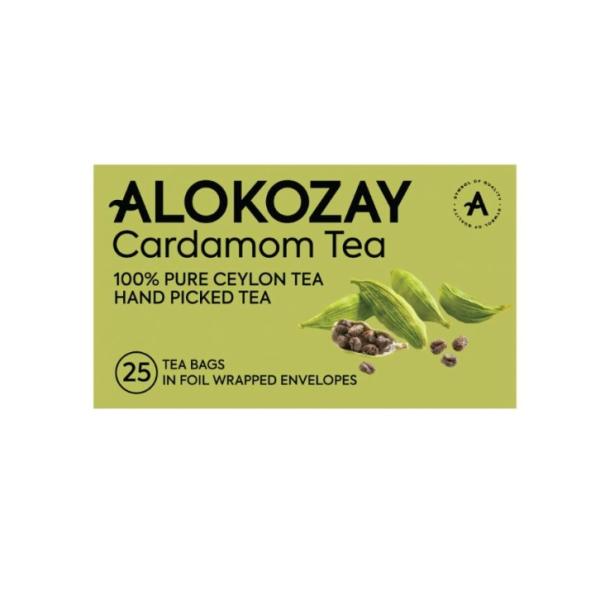 Alokozay Cardamom Tea, Heat Seal Sachets - 25 bags