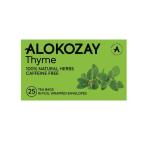 Alokozay Green Tea Thyme, Heat Seal Sachets - 25 bags