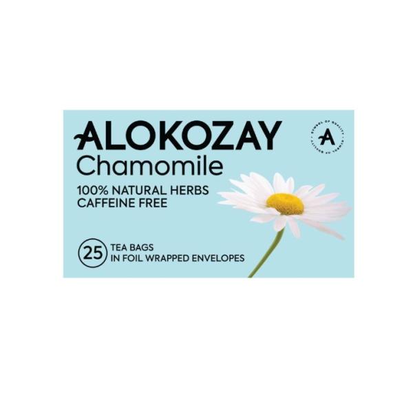 Alokozay Herbal Camomile Tea, Heat Seal Sachets - 25 bags