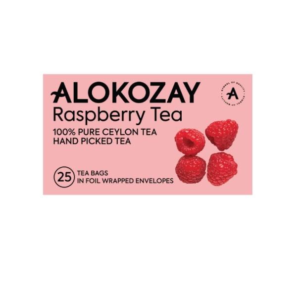 Alokozay Raspberry Tea, Heat Seal Sachets - 25 bags