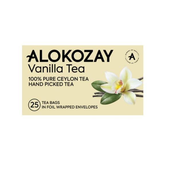 Alokozay Vanilla Tea, Heat Seal Sachets - 25 bags